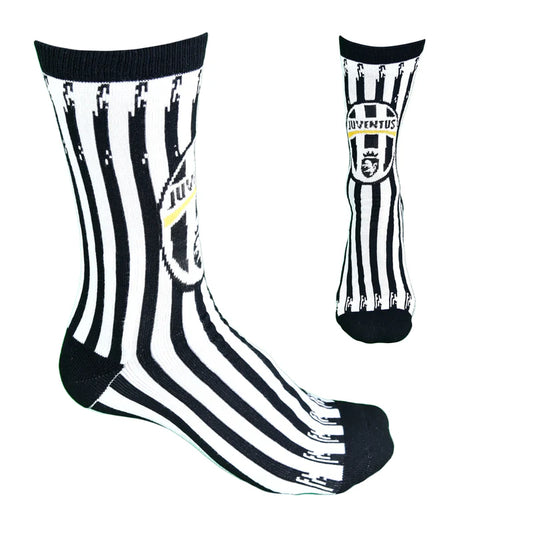 Juventus FC Stripes Calf-length Socks Size 9-13