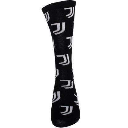 Juventus FC Black Calf-length Socks Size 9-13